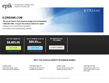 Tablet Screenshot of e-dreams.com